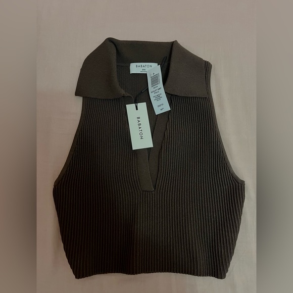 Babaton Sculpt Knit Polo - Picture 3 of 3